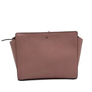 Kate Spade Pink Saffiano Leather Grand Street Hayden Crossbody Bag